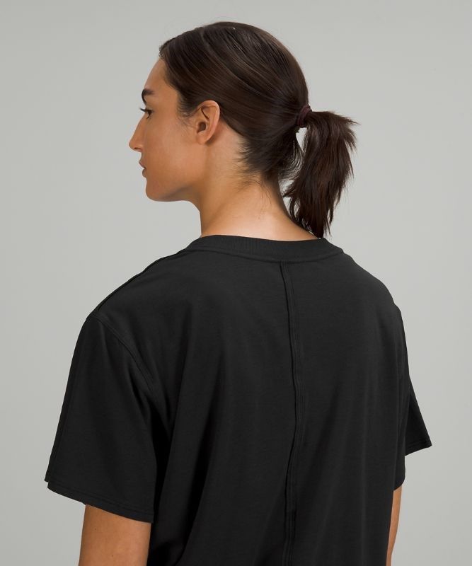 Lululemon All Yours Graphic Short Sleeve T-Shirt Blast Dam Svarta | GCHW-75086