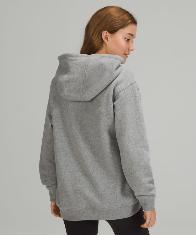 Lululemon All Yours Hoodie French Terry Hoodie Dam Grå | QOLS-24391