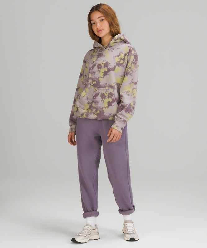 Lululemon All Yours Hoodie French Terry Hoodie Dam Lila Grå Olika Färger | JSAZ-15468