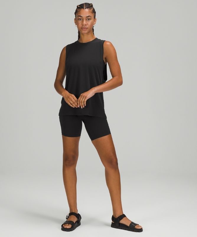 Lululemon All Yours Tank Blast Dam Svarta | QILU-70524