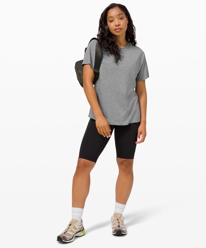 Lululemon All Yours Tee Blast Dam Grå | ZXMH-75930