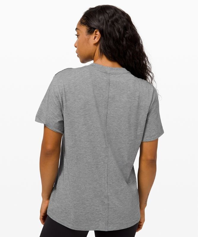 Lululemon All Yours Tee Blast Dam Grå | ZXMH-75930