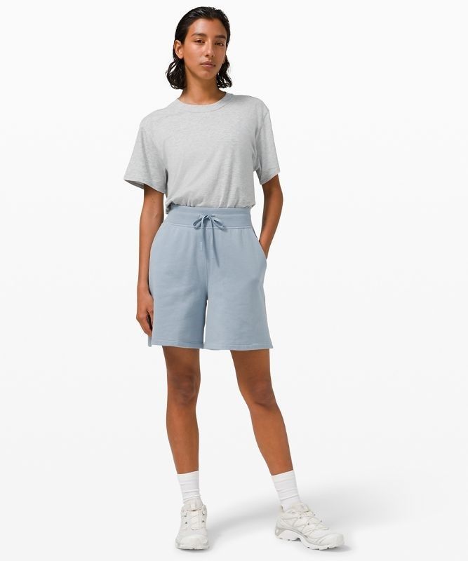 Lululemon All Yours Tee Blast Dam Ljusgrå | BLDU-73046