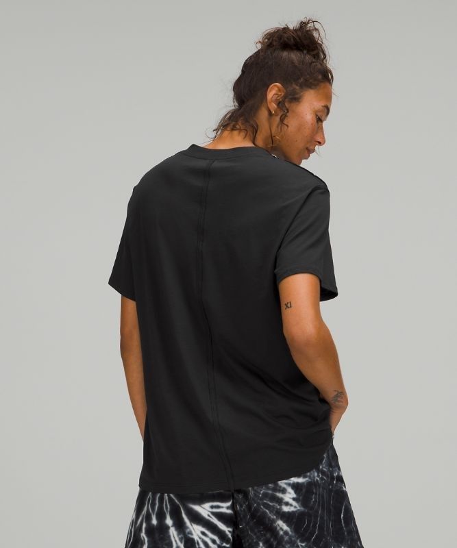 Lululemon All Yours Tee Blast Dam Svarta | QCSJ-36405