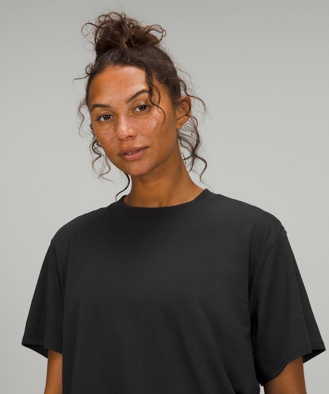 Lululemon All Yours Tee Blast Dam Svarta | QCSJ-36405