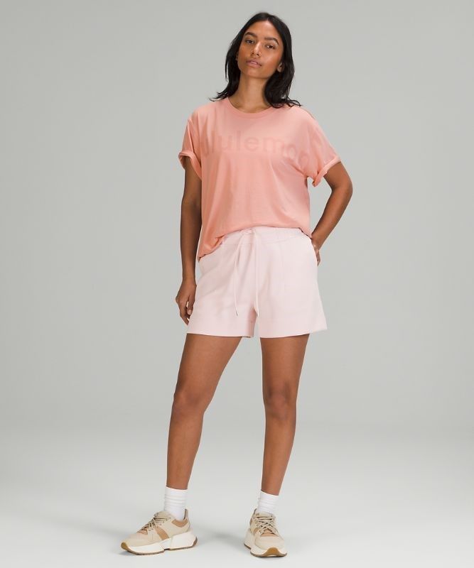 Lululemon All Yours Tee Graphic Blast Dam Rosa | WRKN-61593