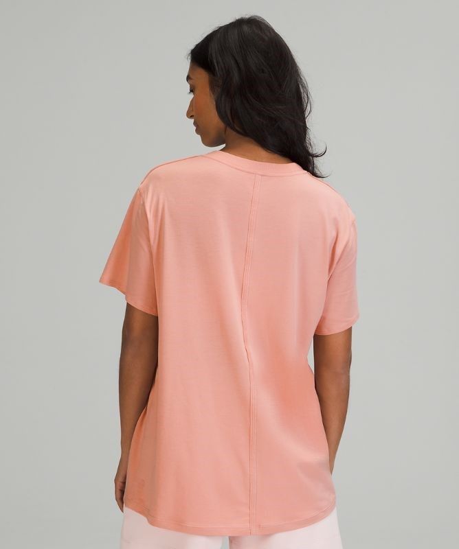Lululemon All Yours Tee Graphic Blast Dam Rosa | WRKN-61593