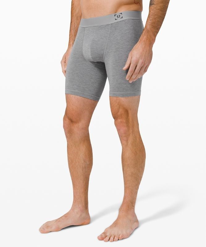 Lululemon Always In Motion Boxer 7 3 Pack Underkläder Herr Svarta Grå Marinblå | JRIW-01849