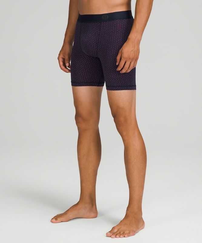 Lululemon Always In Motion Boxer 7 3 Pack Underkläder Herr Röda Gröna Rosa Marinblå | FDUZ-53274