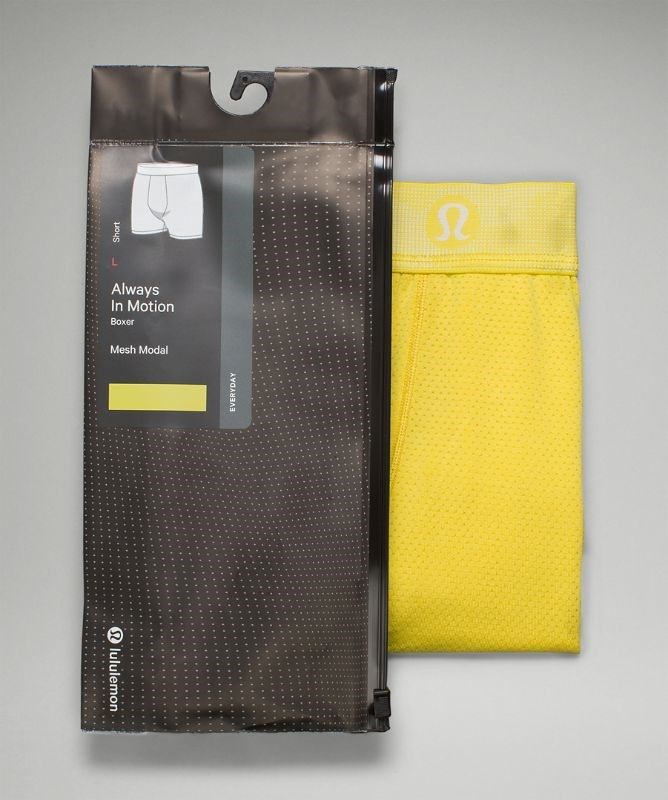 Lululemon Always In Motion Boxer Mesh 5 Underkläder Herr Soleil | MXOD-52984