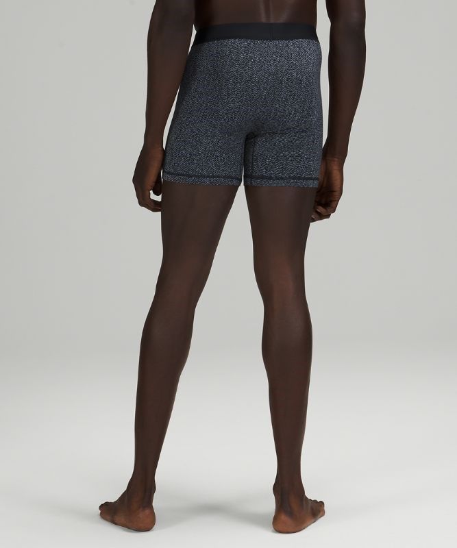 Lululemon Always In Motion Boxer Mesh 5 Underkläder Herr Blå Marinblå | GCSQ-85619
