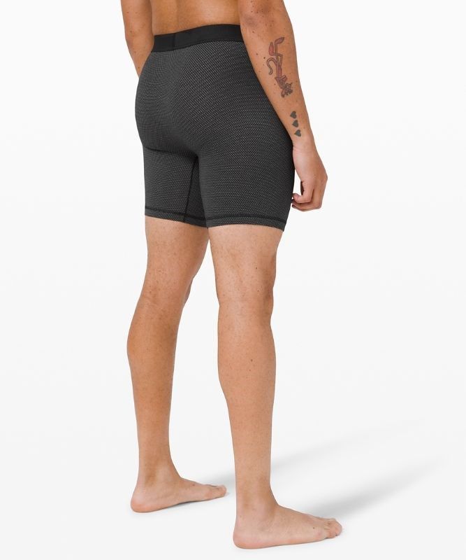 Lululemon Always In Motion Boxer Mesh 7 Underkläder Herr Svarta | DIPW-41098