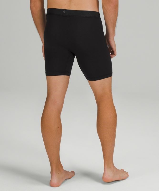 Lululemon Always In Motion Boxer Mesh 7 Underkläder Herr Svarta | TESN-82146