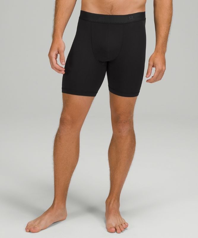 Lululemon Always In Motion Boxer Mesh 7 Underkläder Herr Svarta | TESN-82146