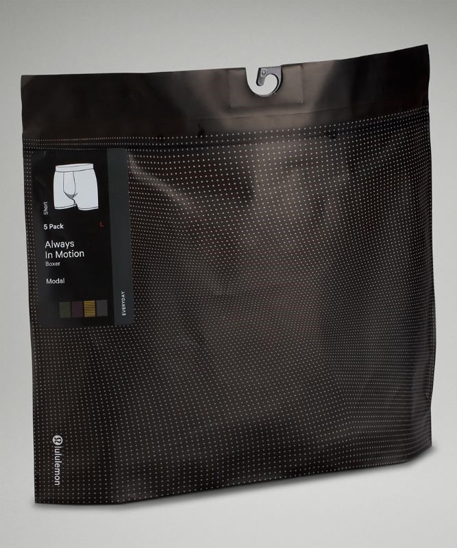 Lululemon Always in Motion Boxer 5 Pack Underkläder Herr Olivgröna Mörkolivgröna Bruna Mörkgrå | ZKVL-40237