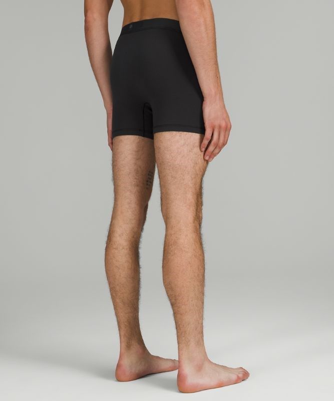 Lululemon Always in Motion Boxer Mesh 3 Pack Underkläder Herr Svarta Svarta Svarta | ENSK-87649