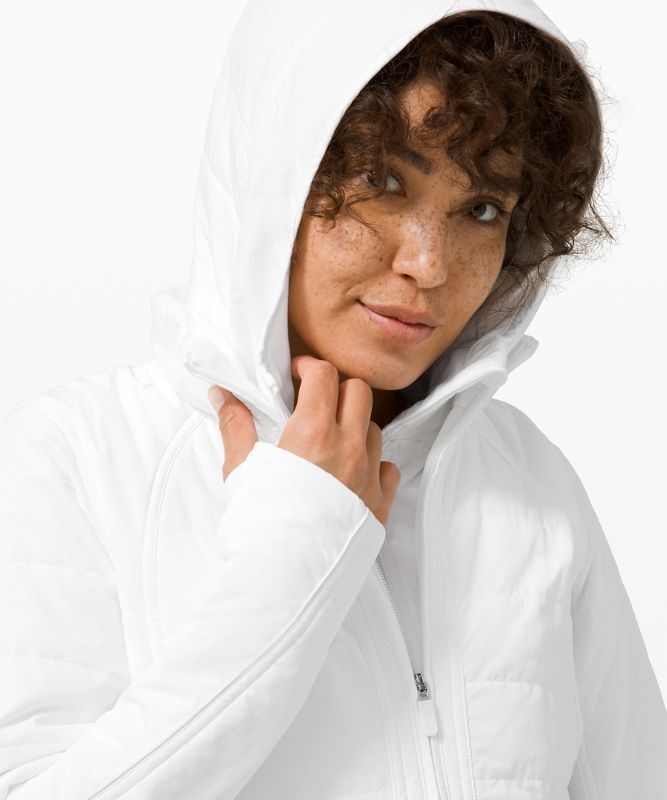 Lululemon Another Mile Jacket Jackor Dam Vita | RFZN-50382