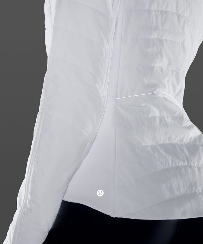 Lululemon Another Mile Jacket Jackor Dam Vita | RFZN-50382