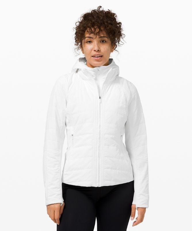 Lululemon Another Mile Jacket Jackor Dam Vita | RFZN-50382