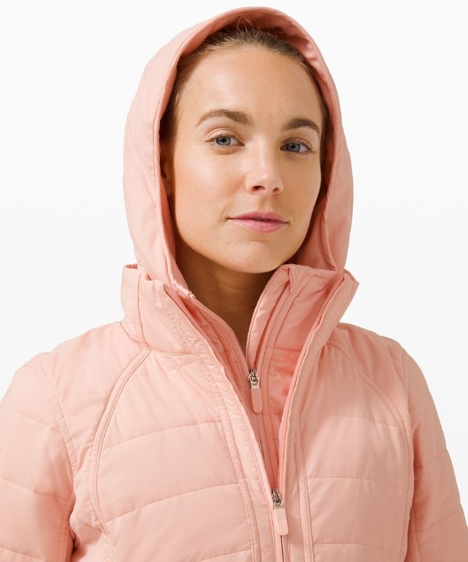 Lululemon Another Mile Jacket Jackor Dam Rosa Vita | AQUZ-14897