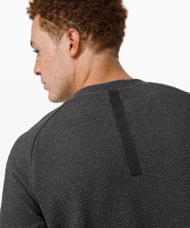 Lululemon At Ease Crew Tröjor Herr Svarta Svarta | NAVX-50483