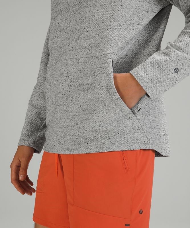 Lululemon At Ease Hoodie Hoodie Herr Ljusgrå Svarta | NDUG-54786