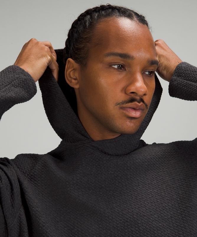 Lululemon At Ease Hoodie Hoodie Herr Svarta Svarta | ZARB-68402