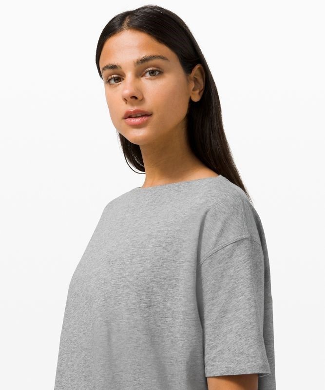 Lululemon Back In Action Short Sleeve Blast Dam Grå | ZOWA-91803