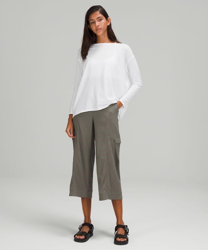 Lululemon Back in Action Long Sleeve Blast Dam Vita | LYIX-26403