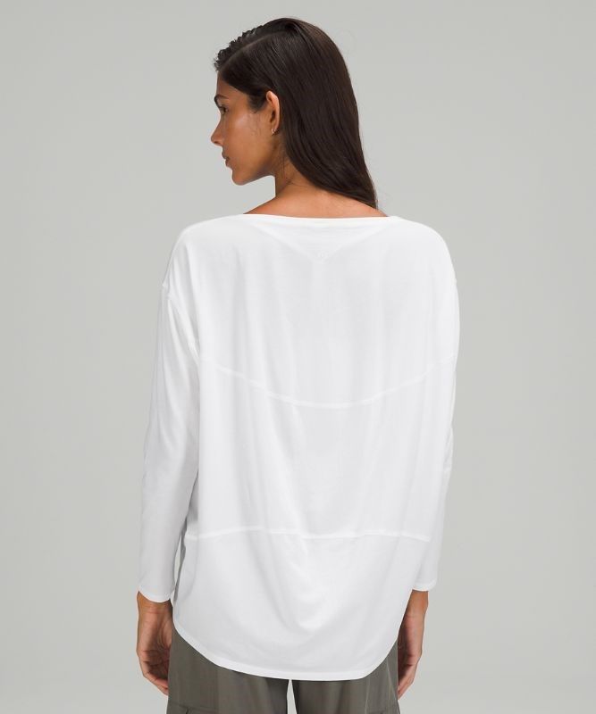 Lululemon Back in Action Long Sleeve Blast Dam Vita | LYIX-26403