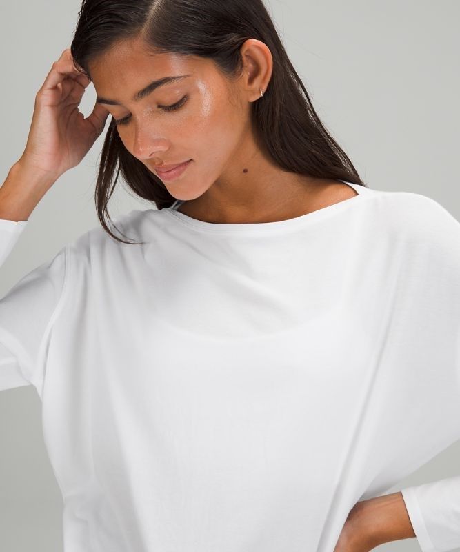Lululemon Back in Action Long Sleeve Blast Dam Vita | LYIX-26403