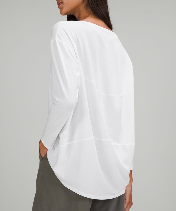 Lululemon Back in Action Long Sleeve Blast Dam Vita | LYIX-26403