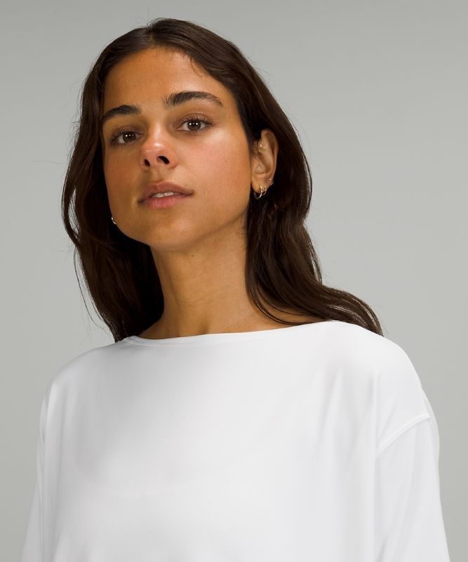 Lululemon Back in Action Short Sleeve T-Shirt Nulu Blast Dam Vita | OKAV-52379