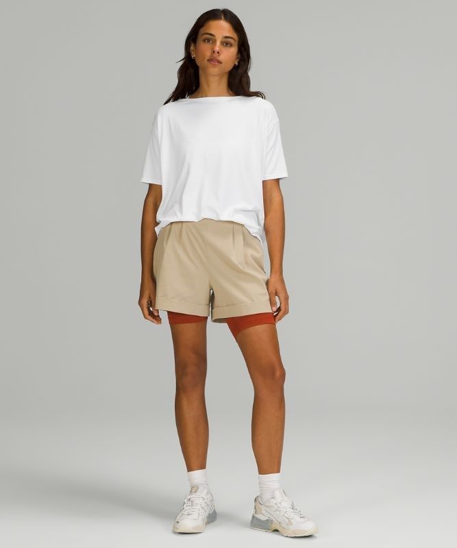 Lululemon Back in Action Short Sleeve T-Shirt Nulu Blast Dam Vita | OKAV-52379