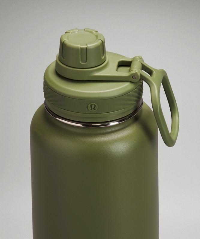 Lululemon Back to Life Sport Bottle 32oz Vattenflaskor Accessories Gröna | CFPD-43975