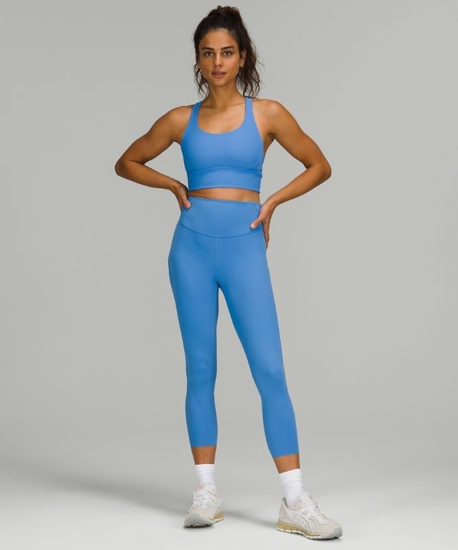 Lululemon Base Pace High-Rise Crop 23 Byxor Dam Blå | KWBP-50437