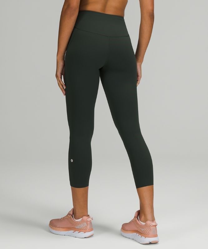 Lululemon Base Pace High-Rise Crop 23 Byxor Dam Gröna | CXEL-58013