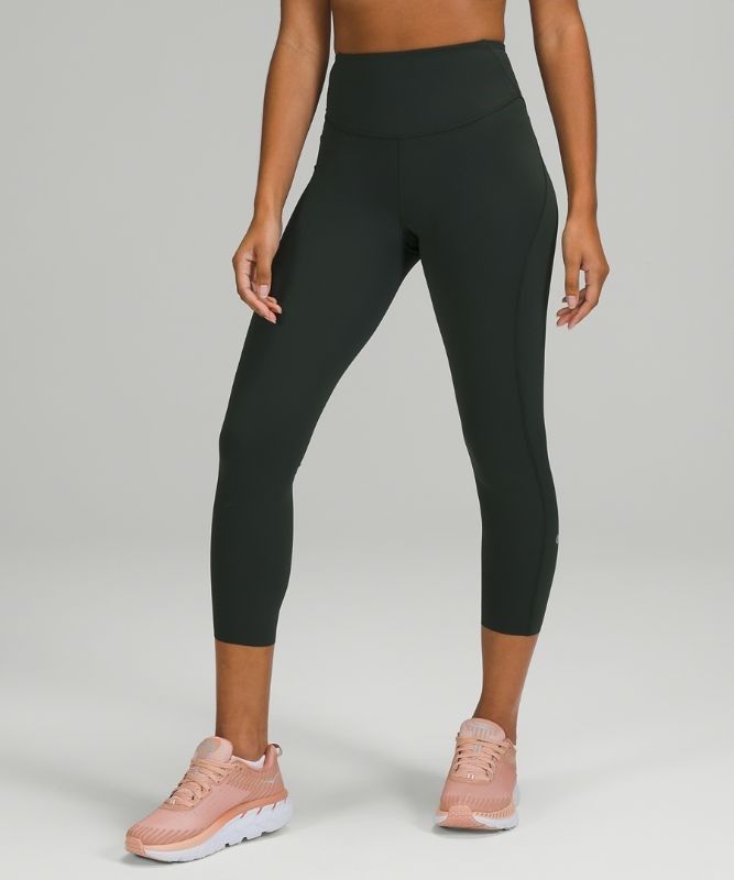 Lululemon Base Pace High-Rise Crop 23 Byxor Dam Gröna | CXEL-58013