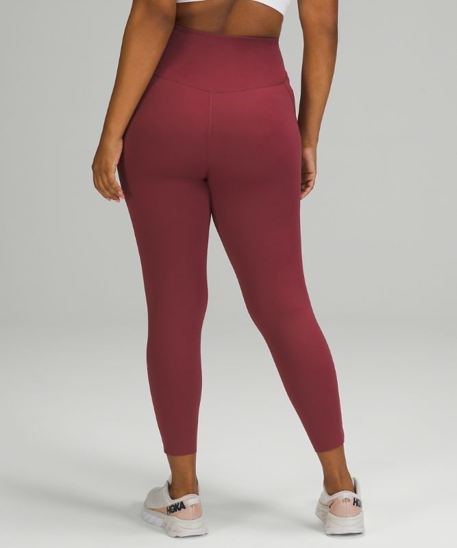 Lululemon Base Pace High-Rise Running Tight 25 Leggings Dam Vinröda | UDXP-81564