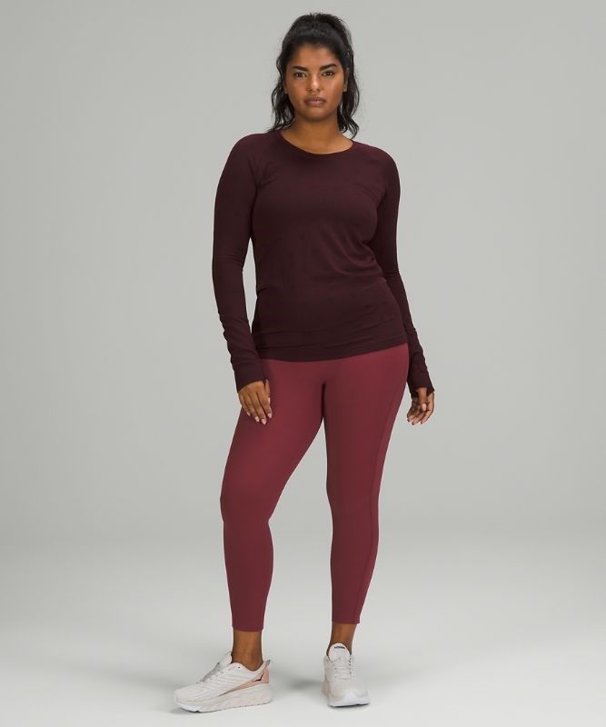 Lululemon Base Pace High-Rise Running Tight 25 Leggings Dam Vinröda | UDXP-81564