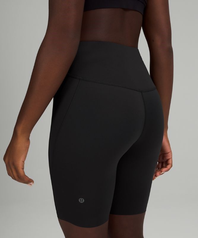 Lululemon Base Pace High-Rise Short 8 Shorts Dam Svarta | LNFQ-57186