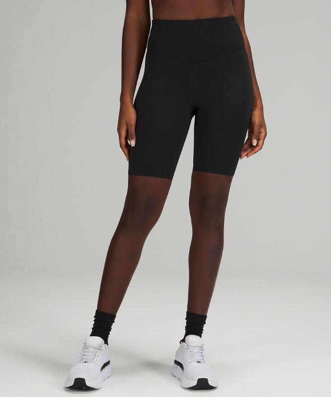 Lululemon Base Pace High-Rise Short 8 Shorts Dam Svarta | LNFQ-57186