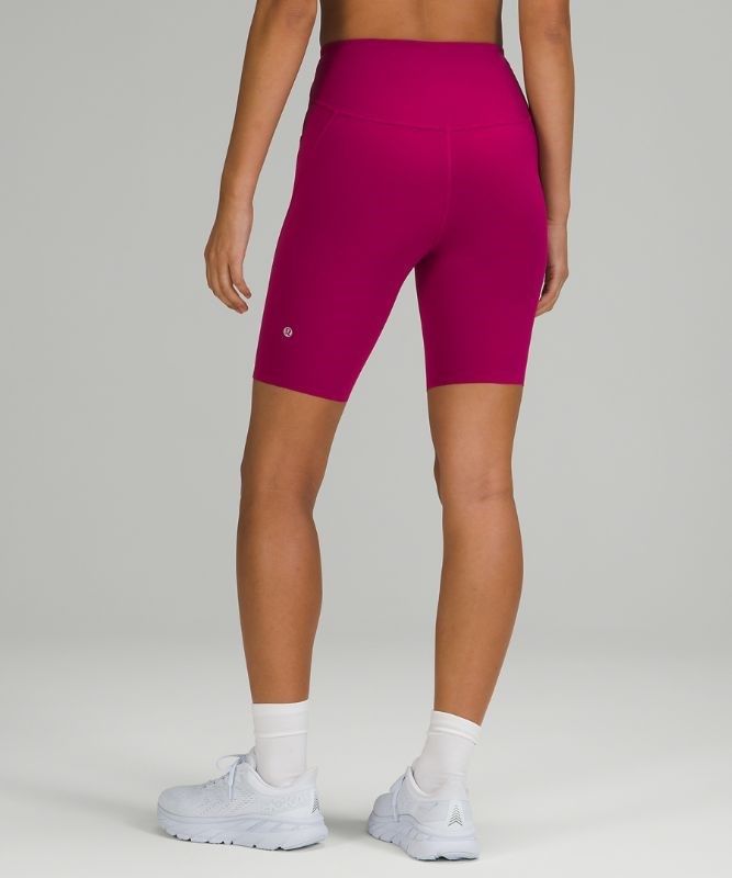 Lululemon Base Pace High-Rise Short 8 Shorts Dam Wild Berry | GAOF-32045