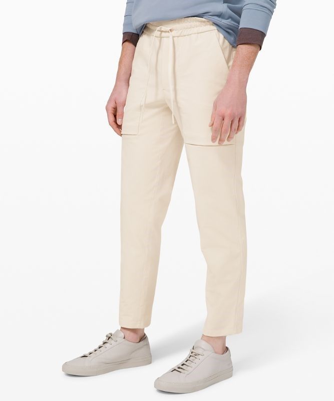 Lululemon Bowline Pant 30 Utilitech Byxor Herr Vita | LZGW-31047