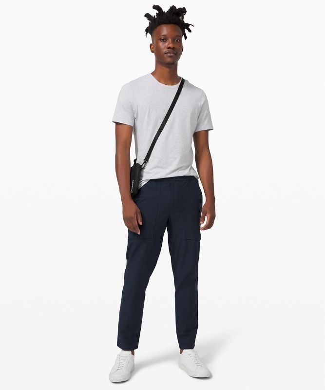 Lululemon Bowline Pant 30 Utilitech Byxor Herr Marinblå | IOSV-84721