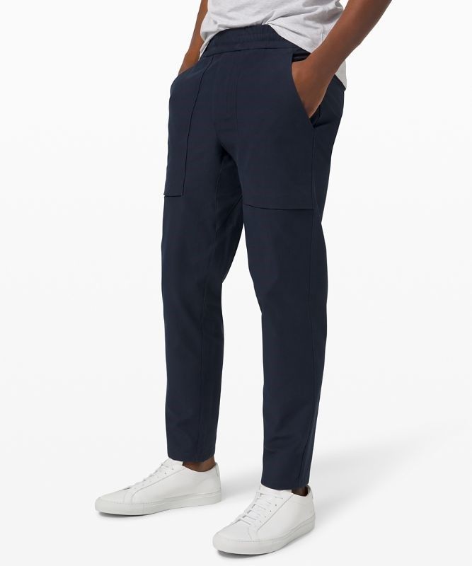 Lululemon Bowline Pant 30 Utilitech Byxor Herr Marinblå | IOSV-84721