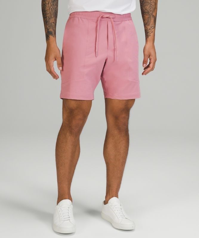 Lululemon Bowline Short 8 Shorts Herr Rosa Grå Bruna | RHOD-05471