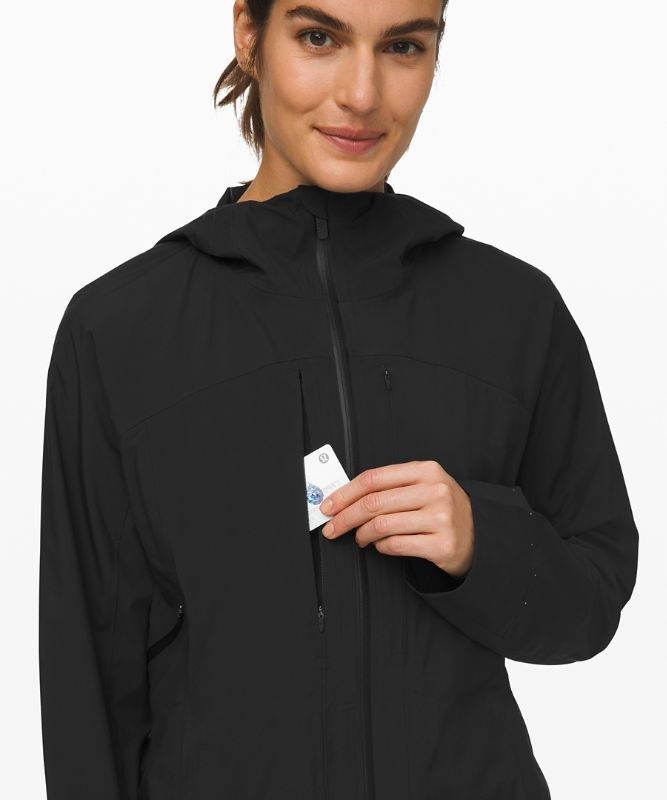Lululemon Break a Trail Jacket Jackor Dam Svarta | DBVP-01469