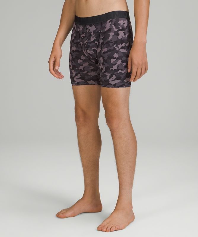 Lululemon Built to Move Long Boxer 7 Underkläder Herr Camo | VHLI-78520
