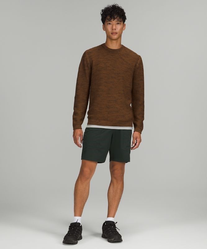 Lululemon Cascade Coast Crew Tröjor Herr Koppar Bruna Svarta | HSRC-25346